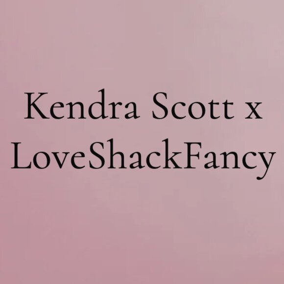 Kendra Scott X LoveShackFancy Pink and Gold Elisa Necklace 🎀 NWT 🎀 - Picture 7 of 7